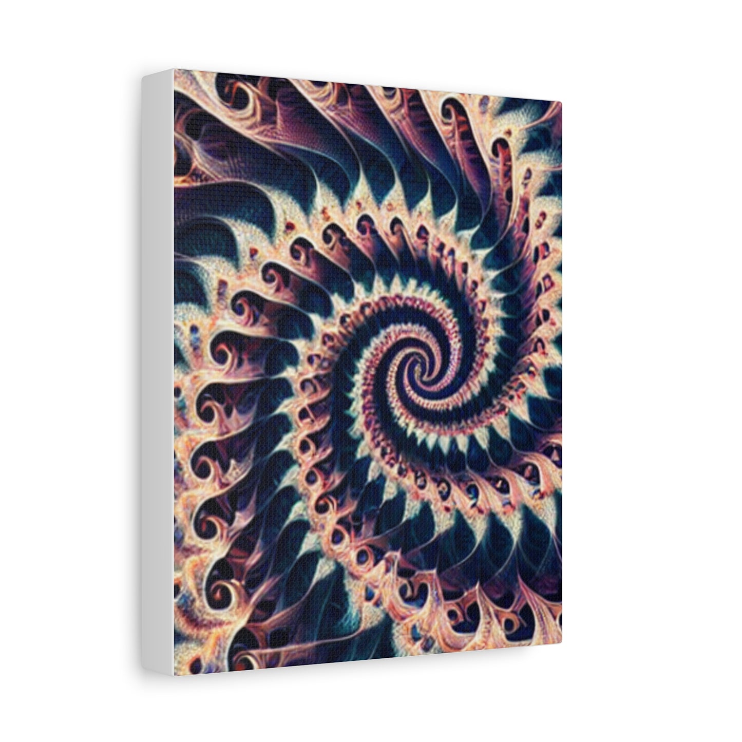 Abstract Spiral Art Canvas Print - Modern Home Decor for Art Lovers