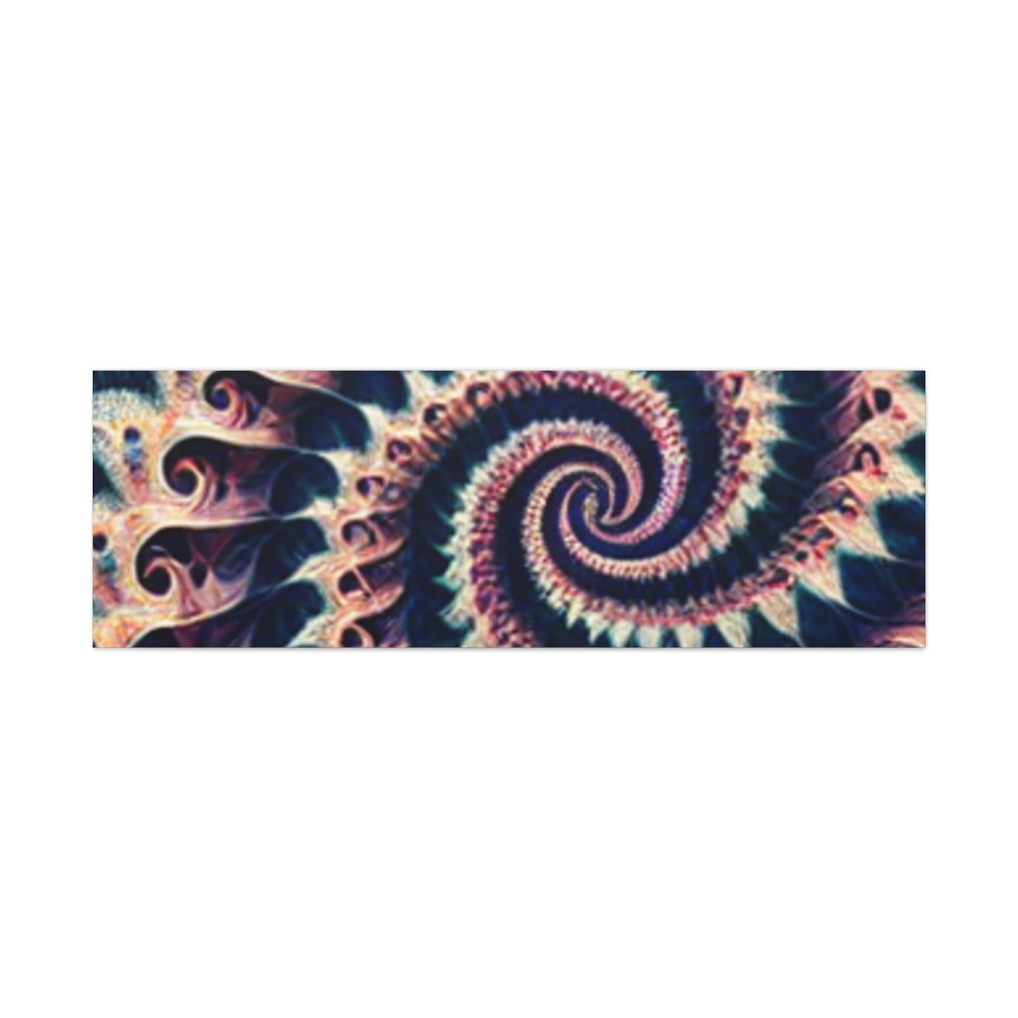 Abstract Spiral Art Canvas Print - Modern Home Decor for Art Lovers