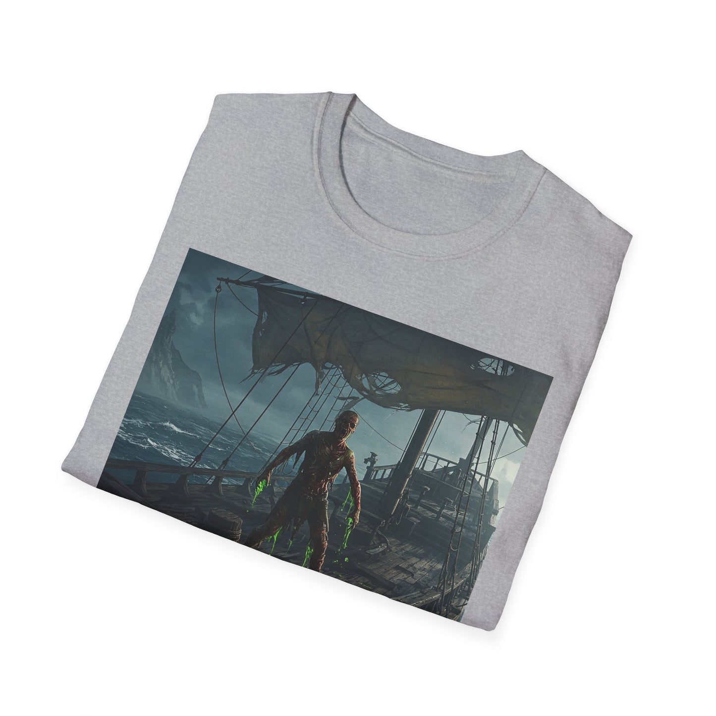 Adventurous Pirate Graphic Unisex T-Shirt - Perfect for Sea Lovers!