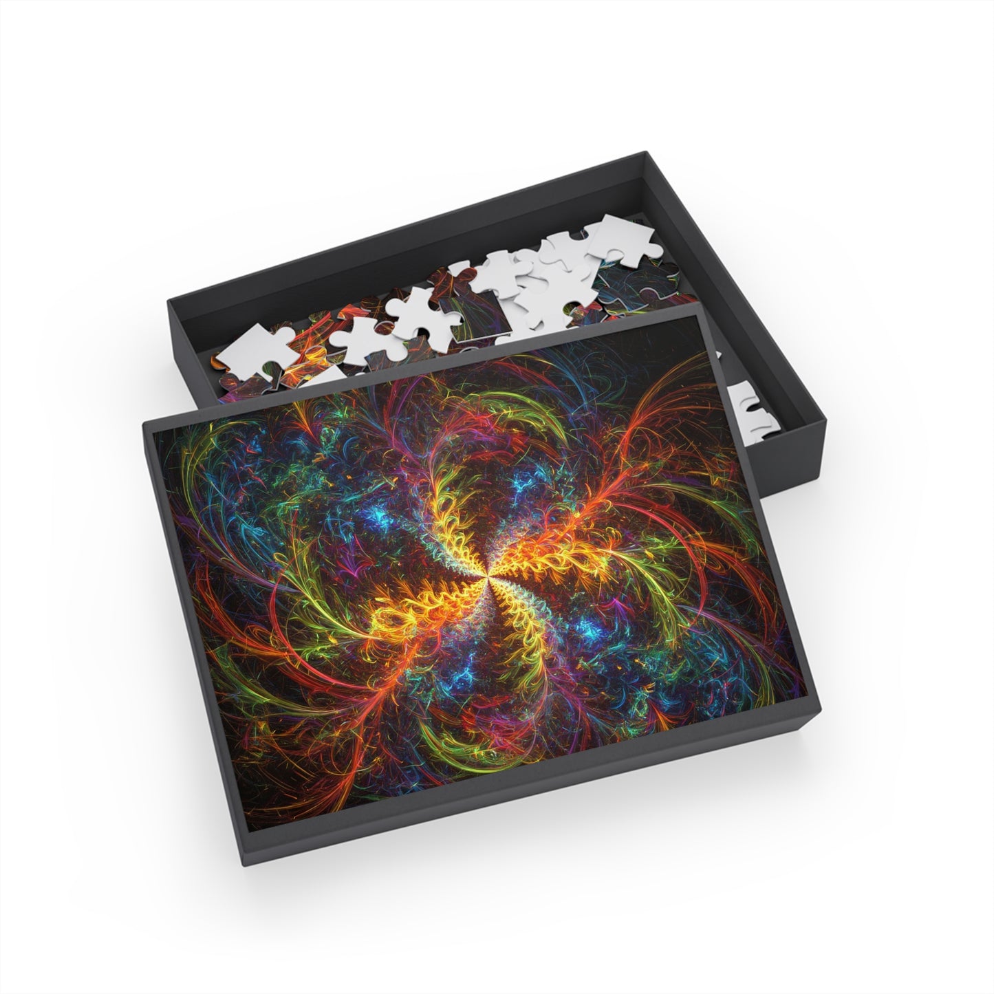 094- Fractal Puzzle (96, 252, 500, 1000-Piece) - Fun Family Activity and Gift