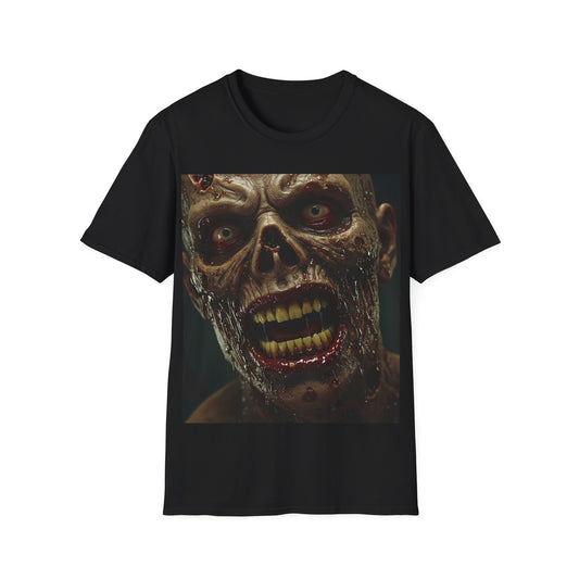 Apocalyptic Portrait Tee: A Vision of Decay