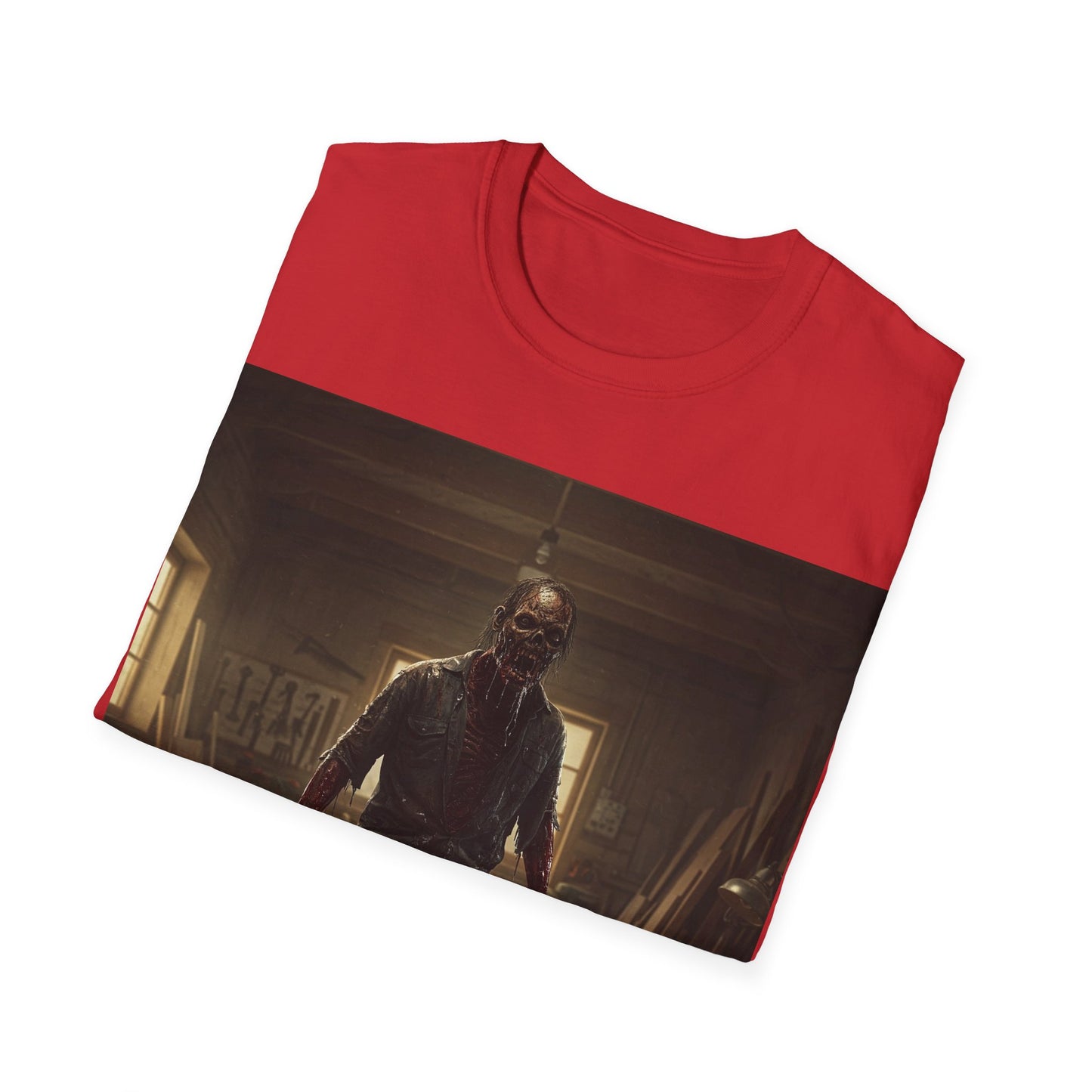 UK - Unisex Horror Movie Softstyle T-Shirt - Perfect for Halloween Enthusiasts