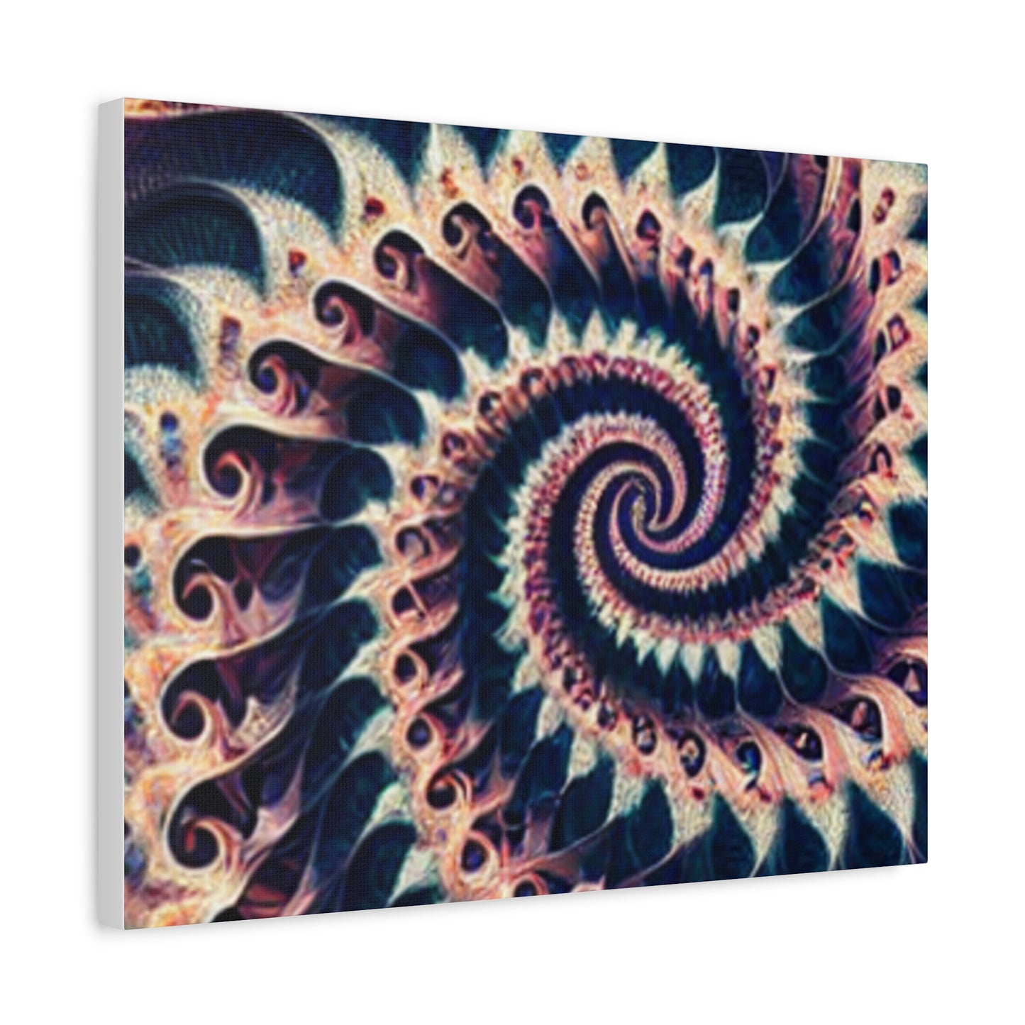 Abstract Spiral Art Canvas Print - Modern Home Decor for Art Lovers