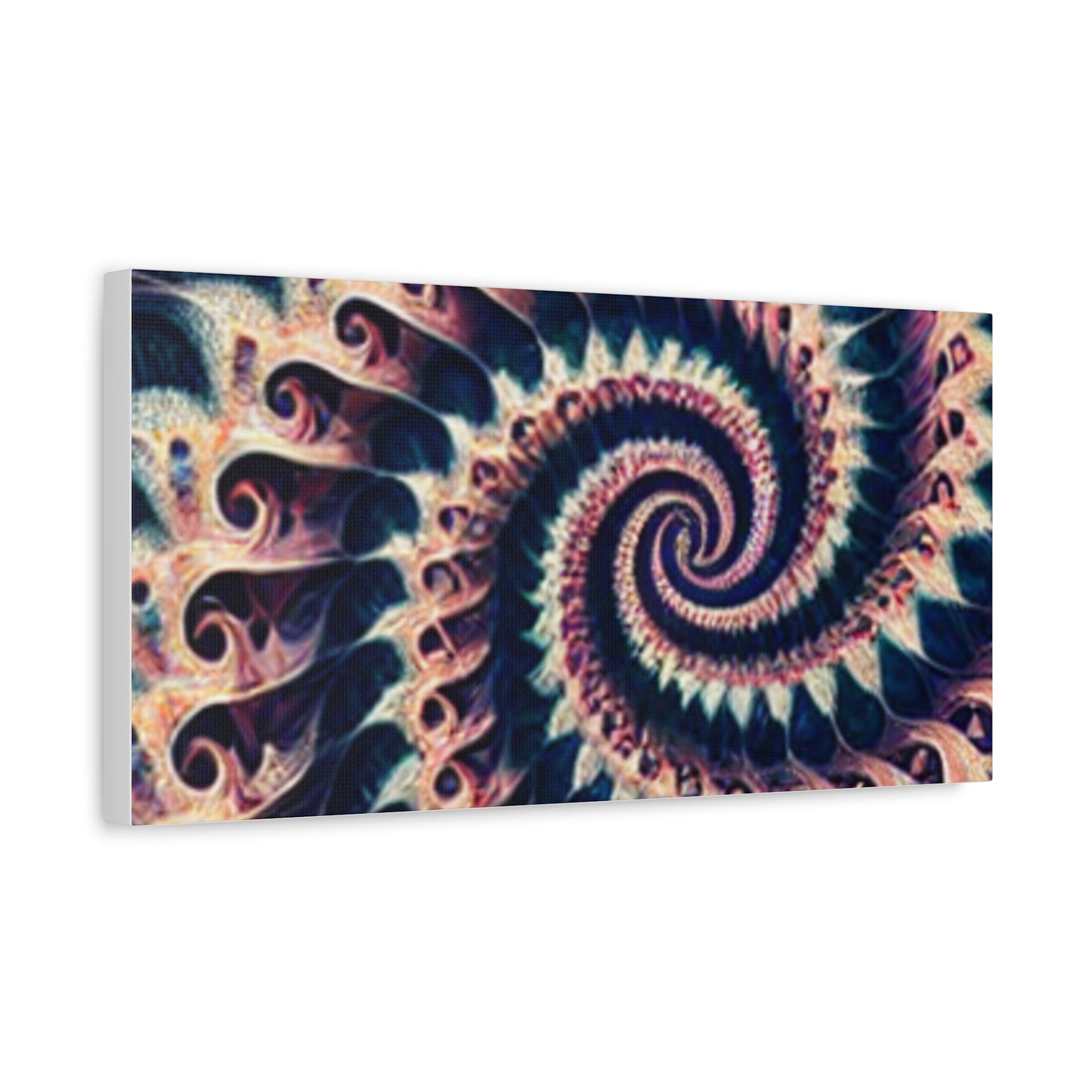 Abstract Spiral Art Canvas Print - Modern Home Decor for Art Lovers