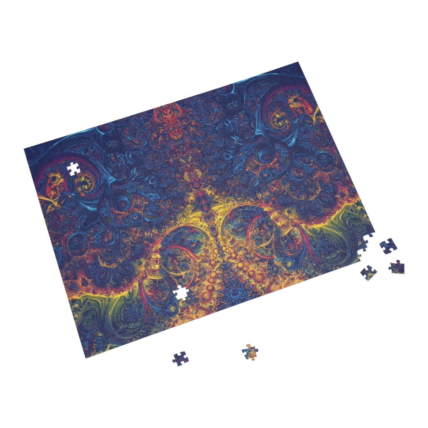 099- Fractal Puzzle (96, 252, 500, 1000-Piece) - Fun Family Activity and Gift