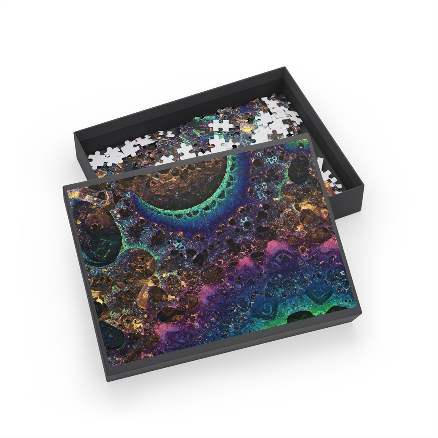 037 - Fractal Puzzle (96, 252, 500, 1000-Piece) - Fun Family Activity and Gift