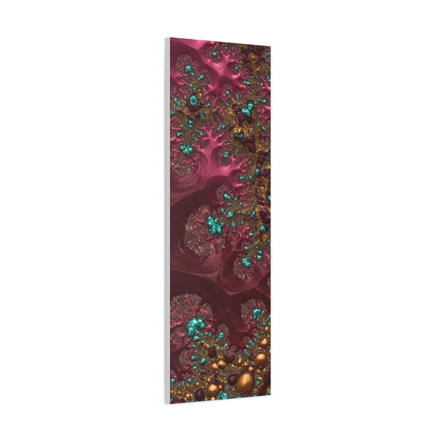 Abstract Art Canvas Print - Vibrant Fractal Design for Home Decor