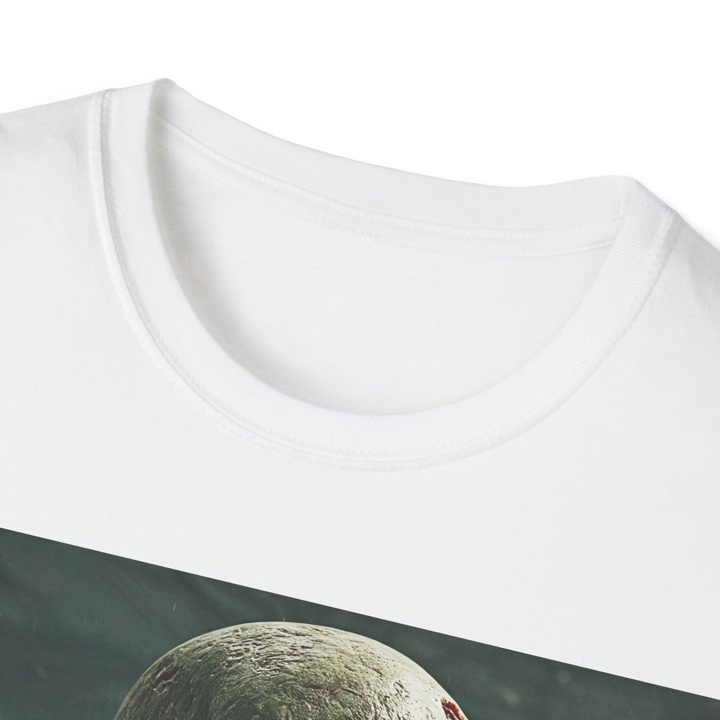 UK - Zombie Graphic Unisex Softstyle T-Shirt | Horror Apparel for Halloween & Everyday Wear