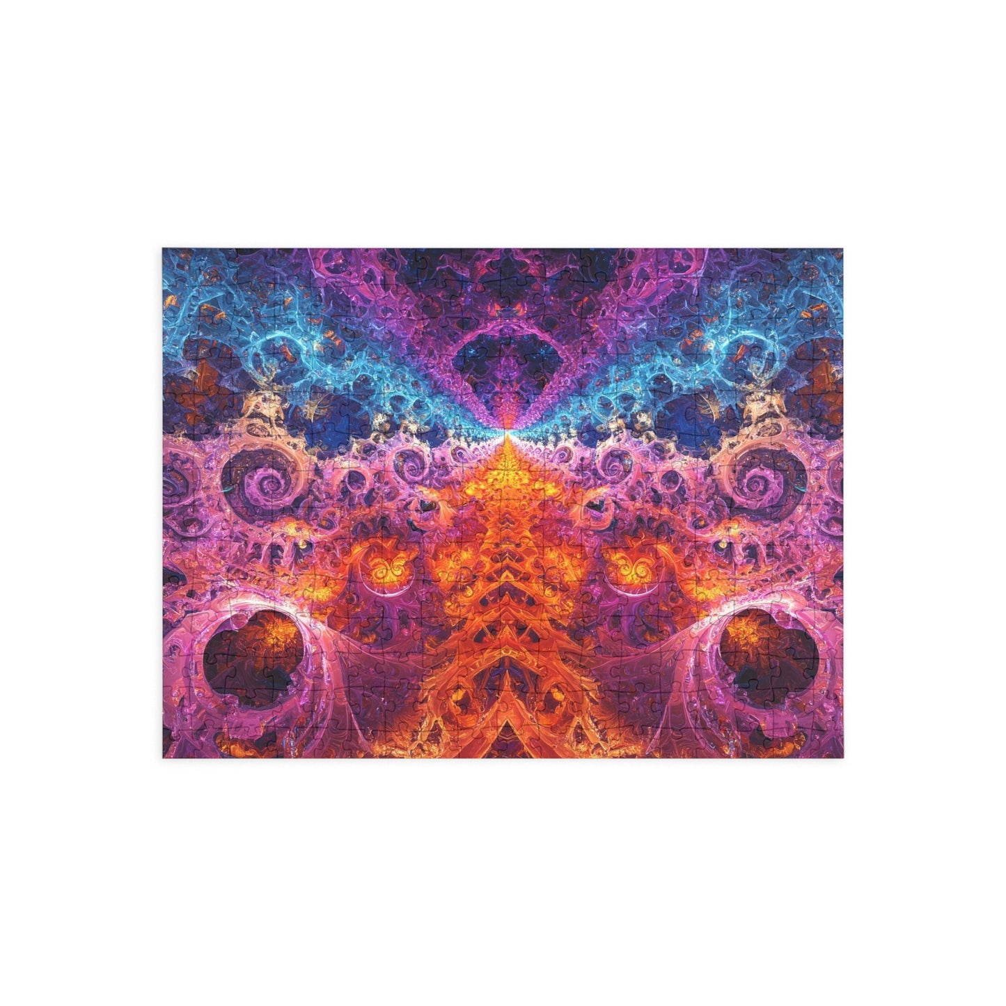 056- Fractal Puzzle (96, 252, 500, 1000-Piece) - Fun Family Activity and Gift
