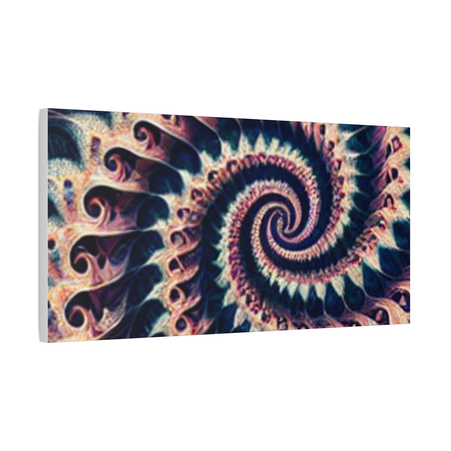 Abstract Spiral Art Canvas Print - Modern Home Decor for Art Lovers