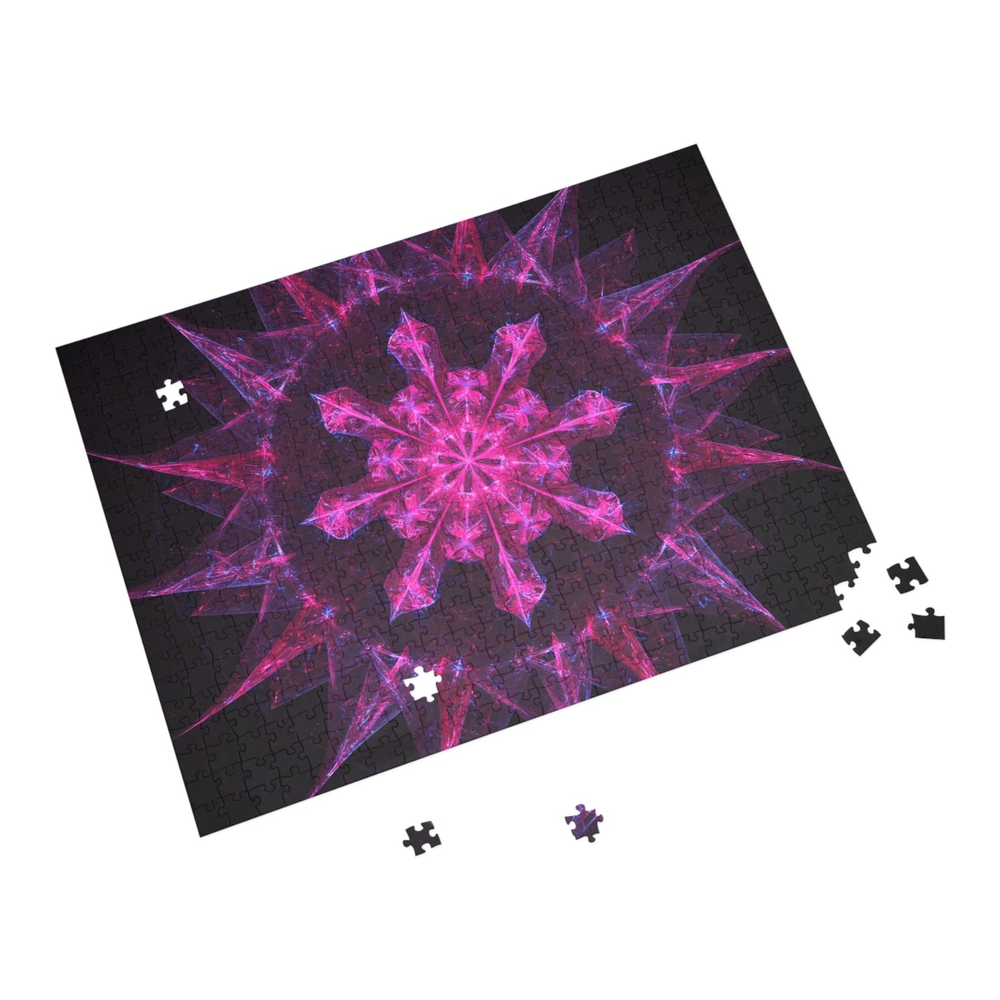 009- Fractal Puzzle (96, 252, 500, 1000-Piece) - Fun Family Activity and Gift