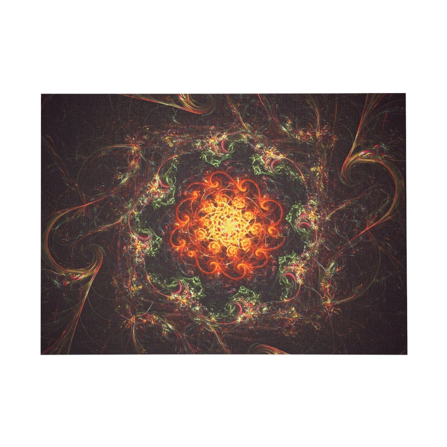 043 - Fractal Puzzle (96, 252, 500, 1000-Piece) - Fun Family Activity and Gift