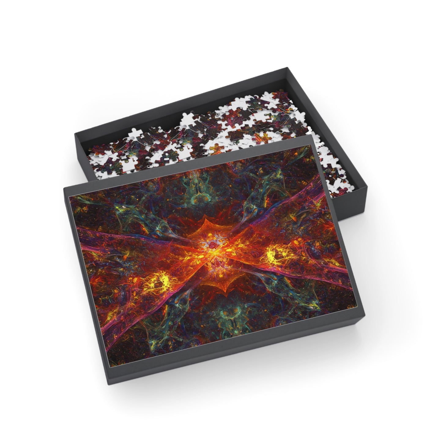 103 - Fractal Puzzle (96, 252, 500, 1000-Piece) - Fun Family Activity and Gift