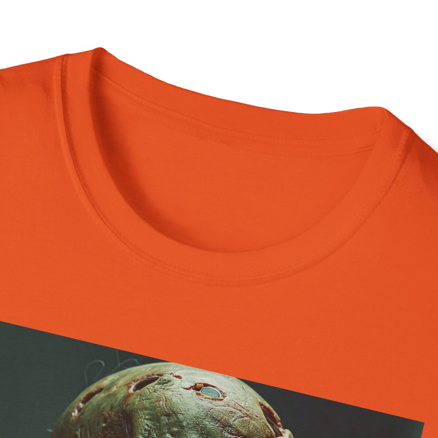 Chilling Skull Apocalyptic Portrait Tee, bold, decaying zombie graphic
