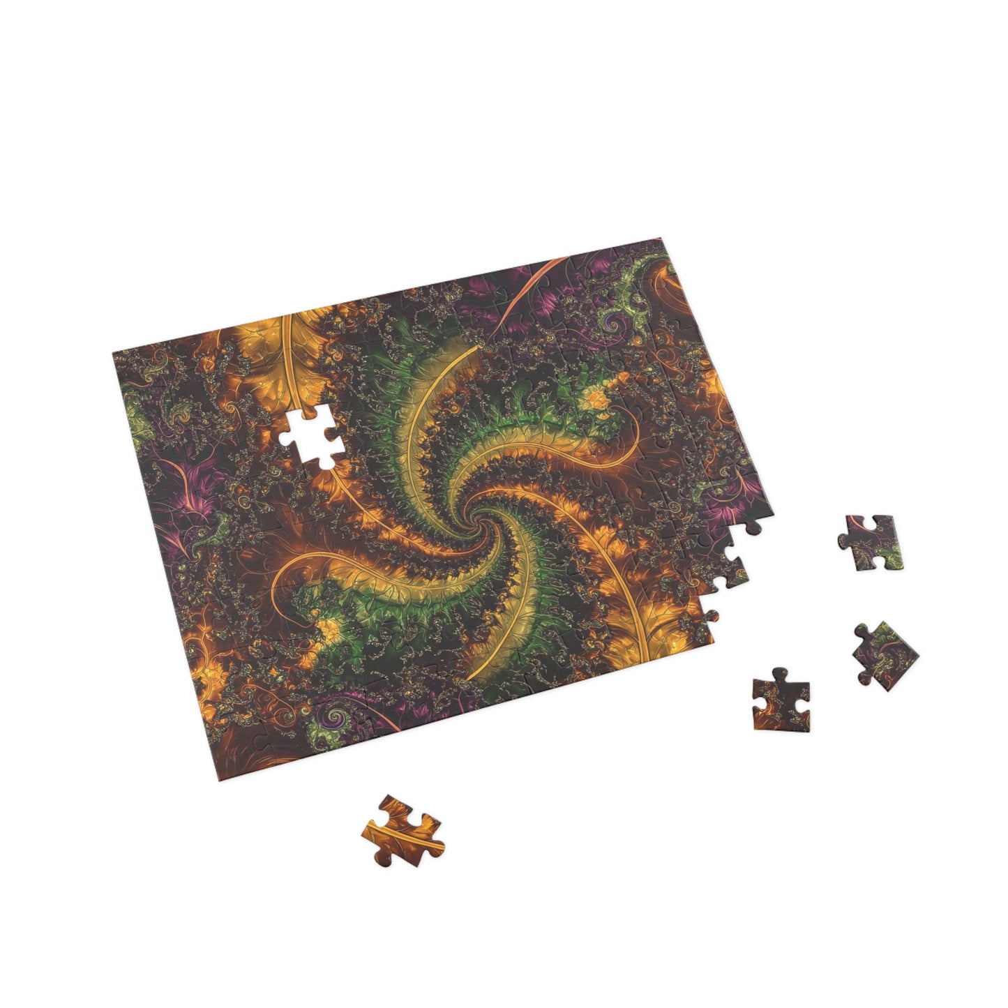 030 - Fractal Puzzle (96, 252, 500, 1000-Piece) - Fun Family Activity and Gift