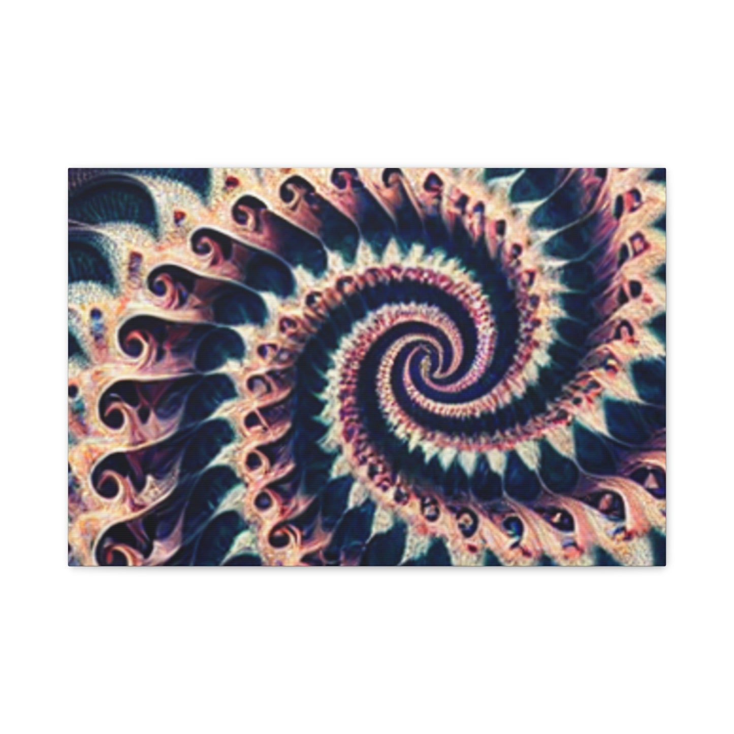 Abstract Spiral Art Canvas Print - Modern Home Decor for Art Lovers