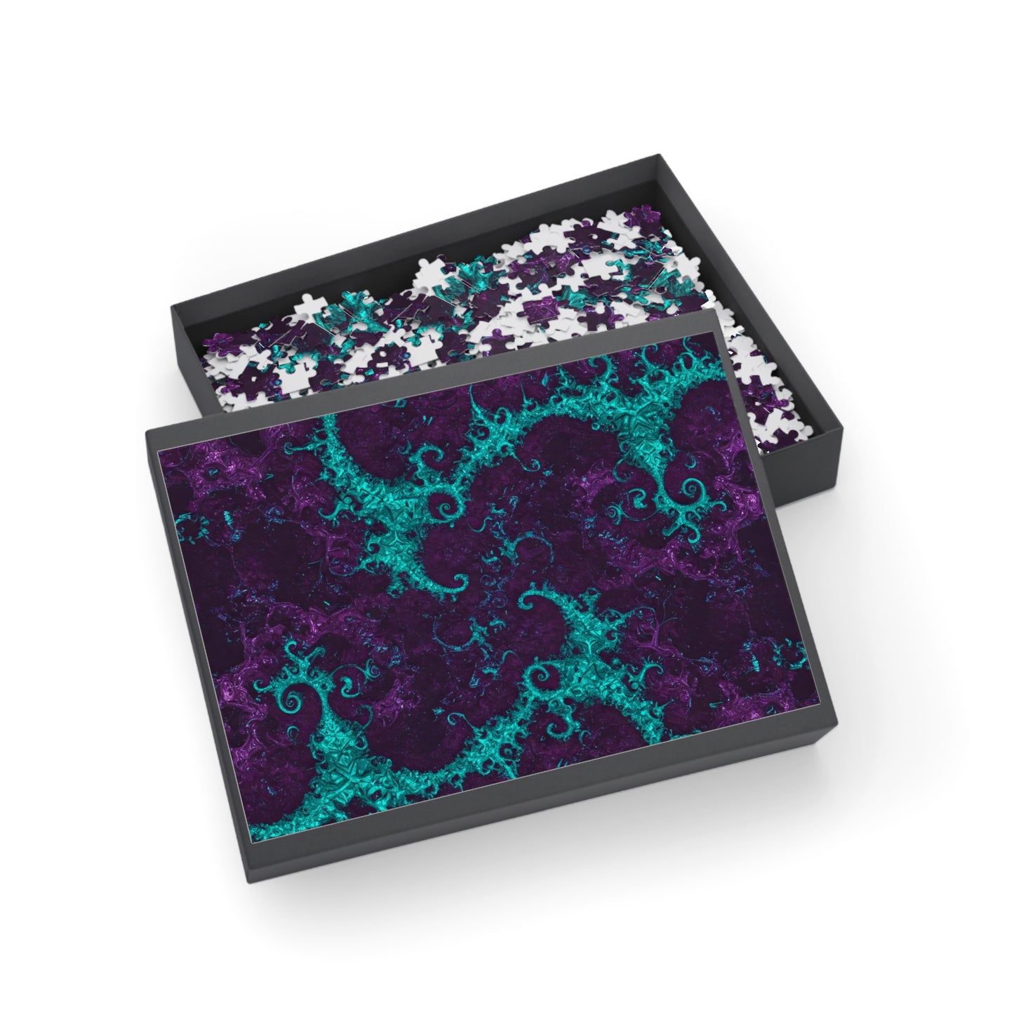 003 - Fractal Puzzle (96, 252, 500, 1000-Piece) - Fun Family Activity and Gift