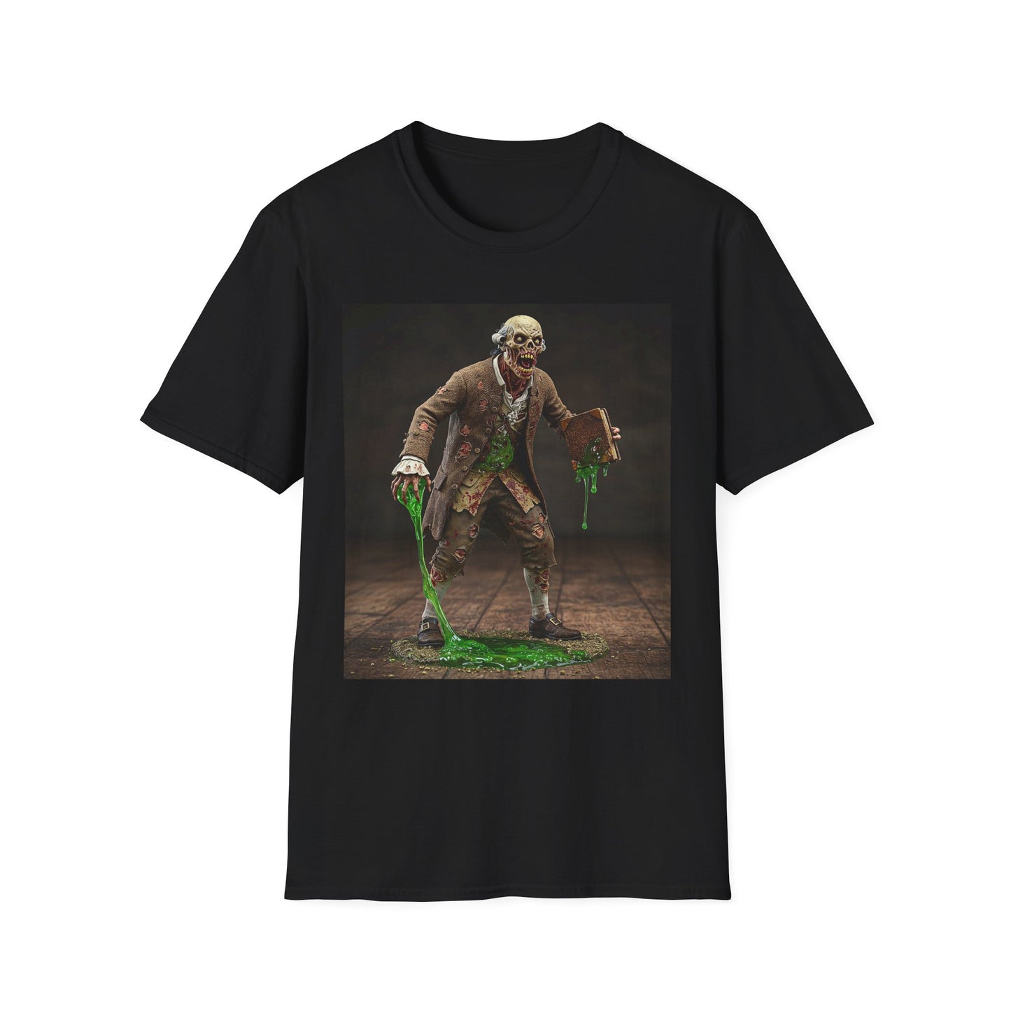 Zombie Science Unisex Softstyle T-Shirt - Spooky Halloween Apparel