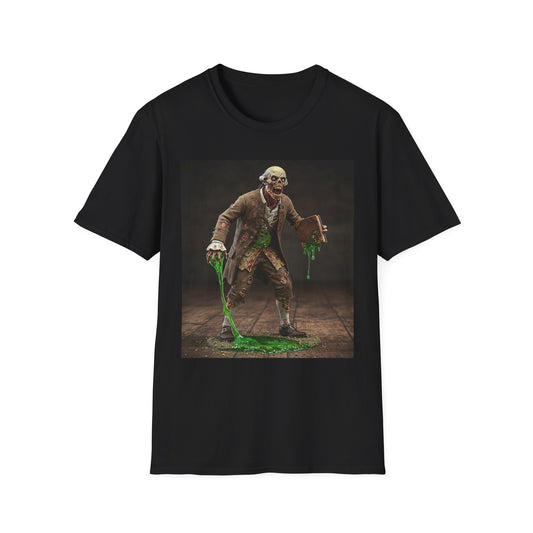 Zombie Science Unisex Softstyle T-Shirt - Spooky Halloween Apparel