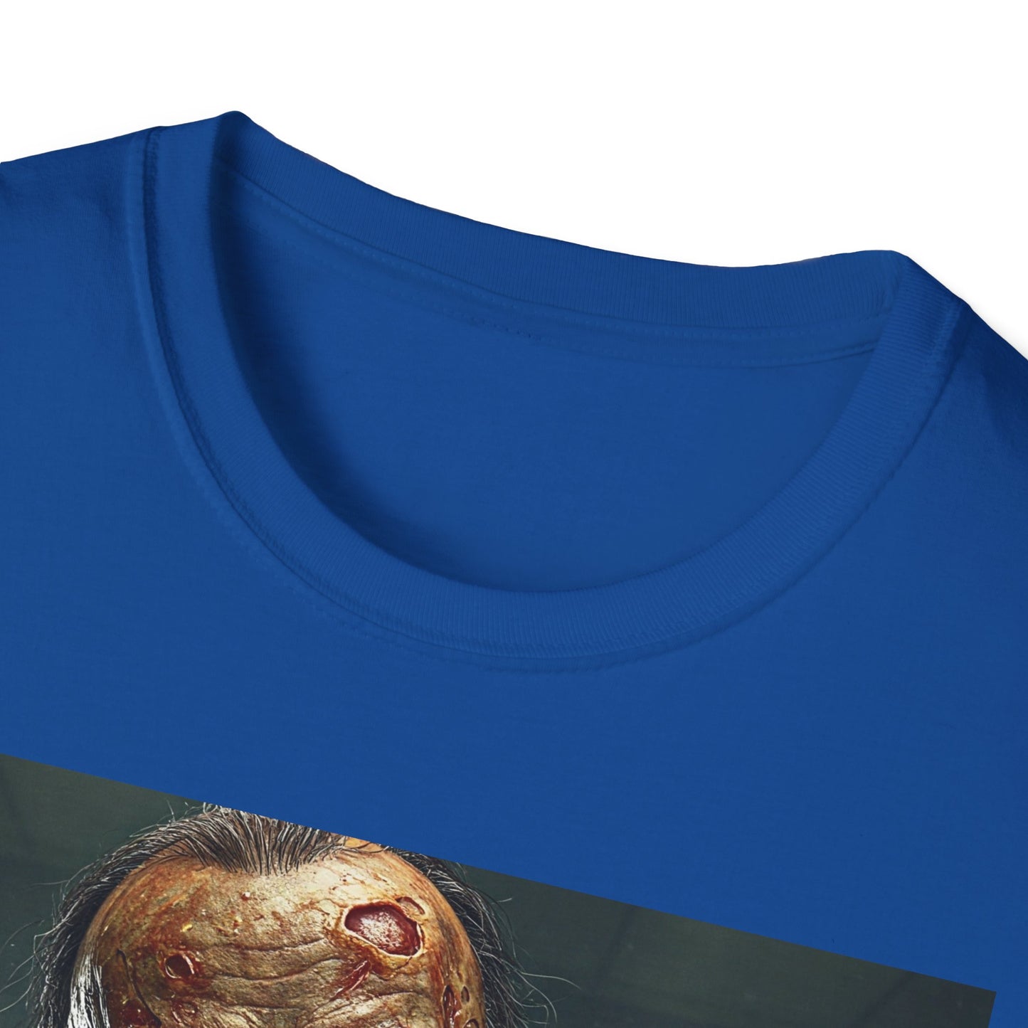 Zombie Businessman Unisex Softstyle T-Shirt | Spooky Halloween Apparel
