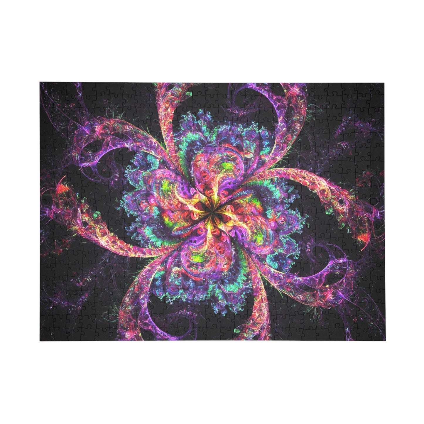 092- Fractal Puzzle (96, 252, 500, 1000-Piece) - Fun Family Activity and Gift