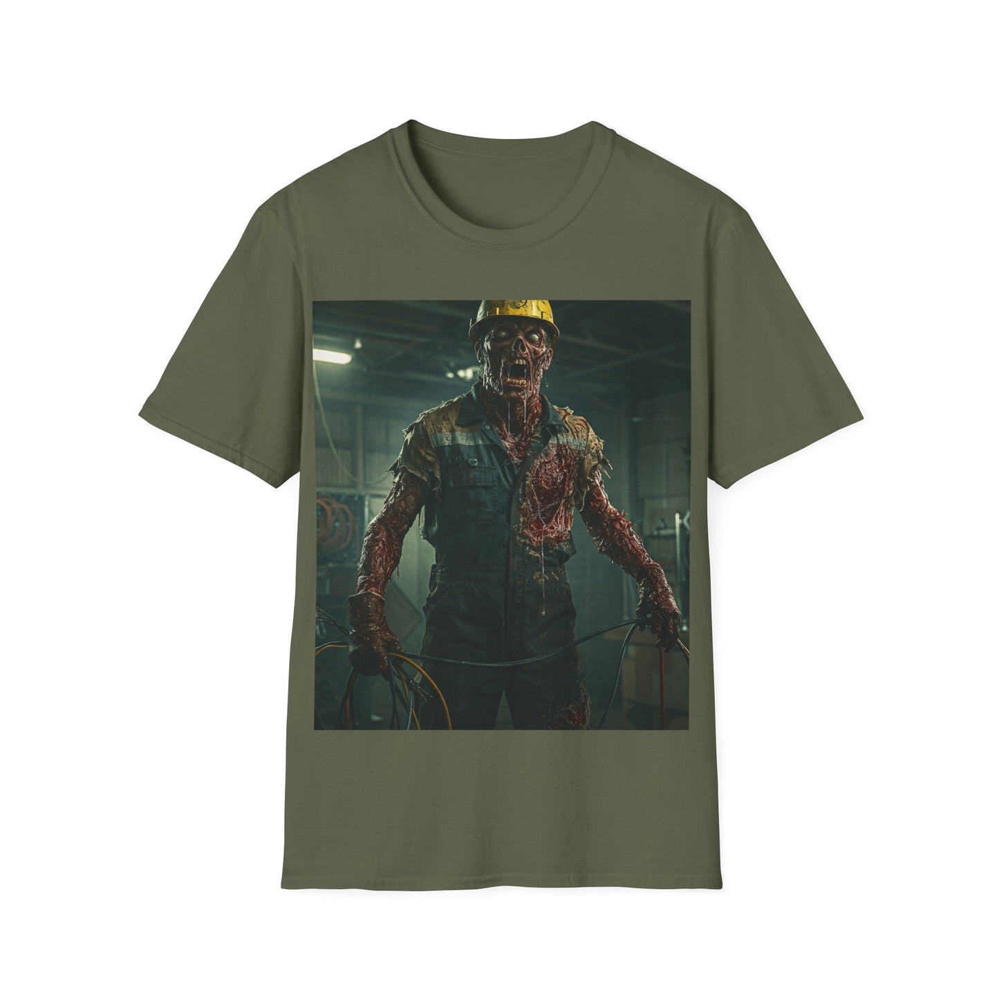 UK - Unisex Horror Graphic T-Shirt - Vintage Monster Design