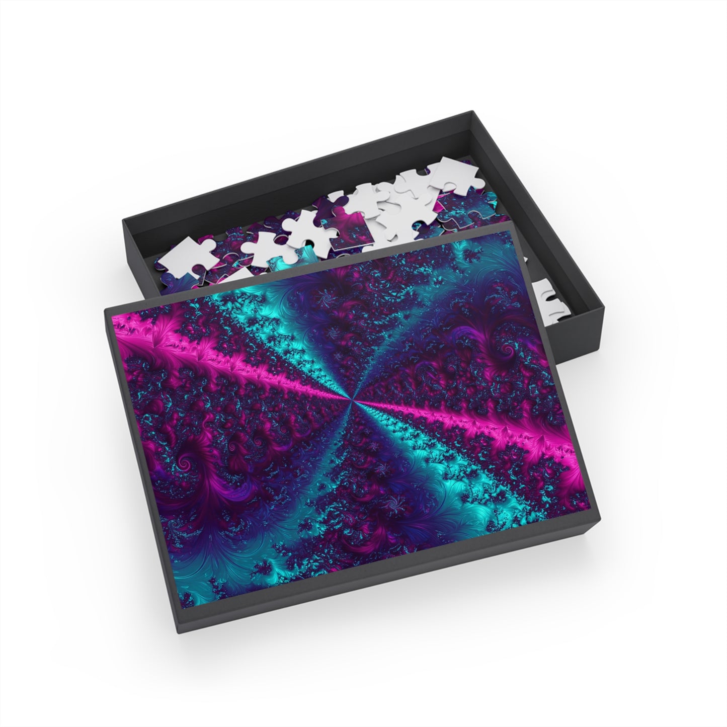 069- Fractal Puzzle (96, 252, 500, 1000-Piece) - Fun Family Activity and Gift