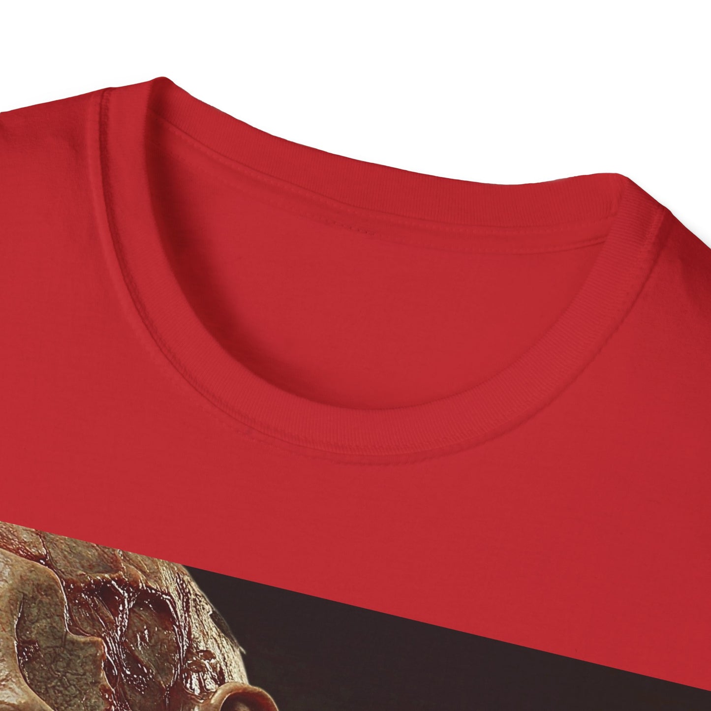 UK - Zombie Art Unisex Softstyle T-Shirt - Graphic Horror Tee