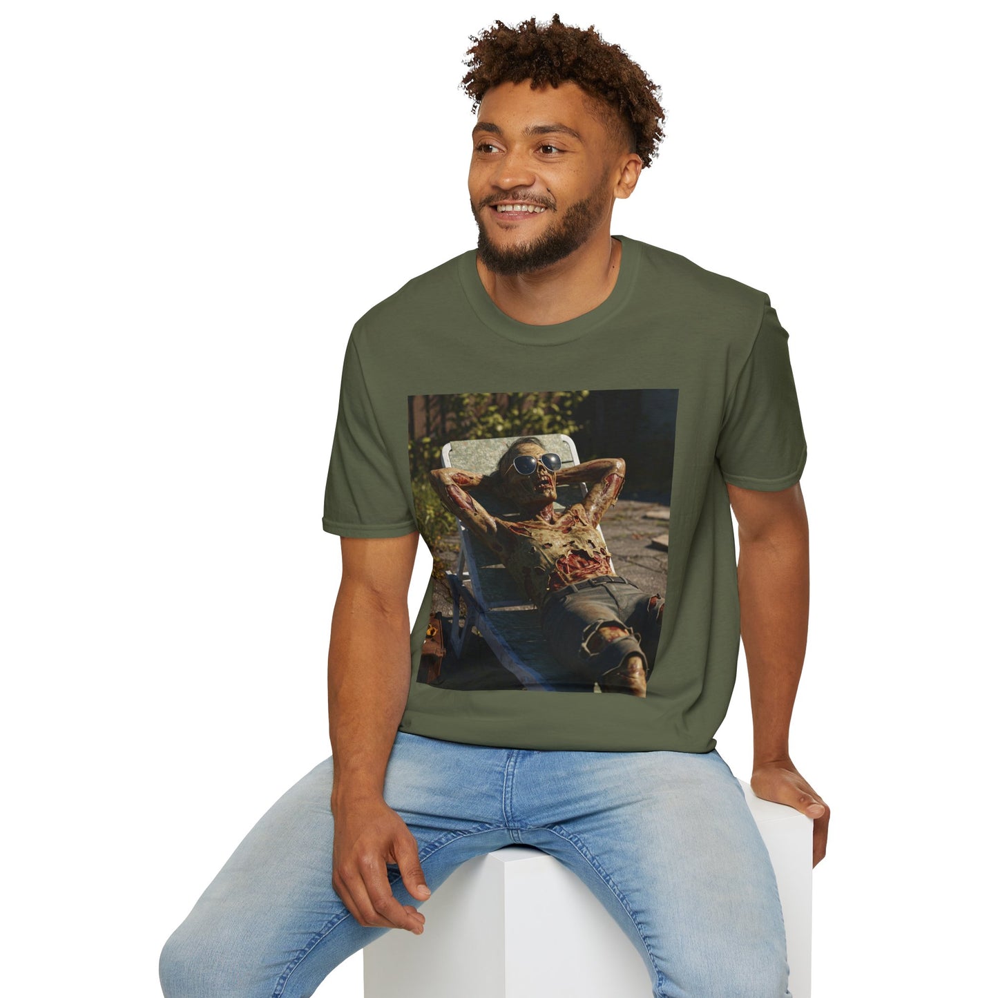 Chill Vibes Unisex Softstyle T-Shirt - Relaxed Graphic Tee