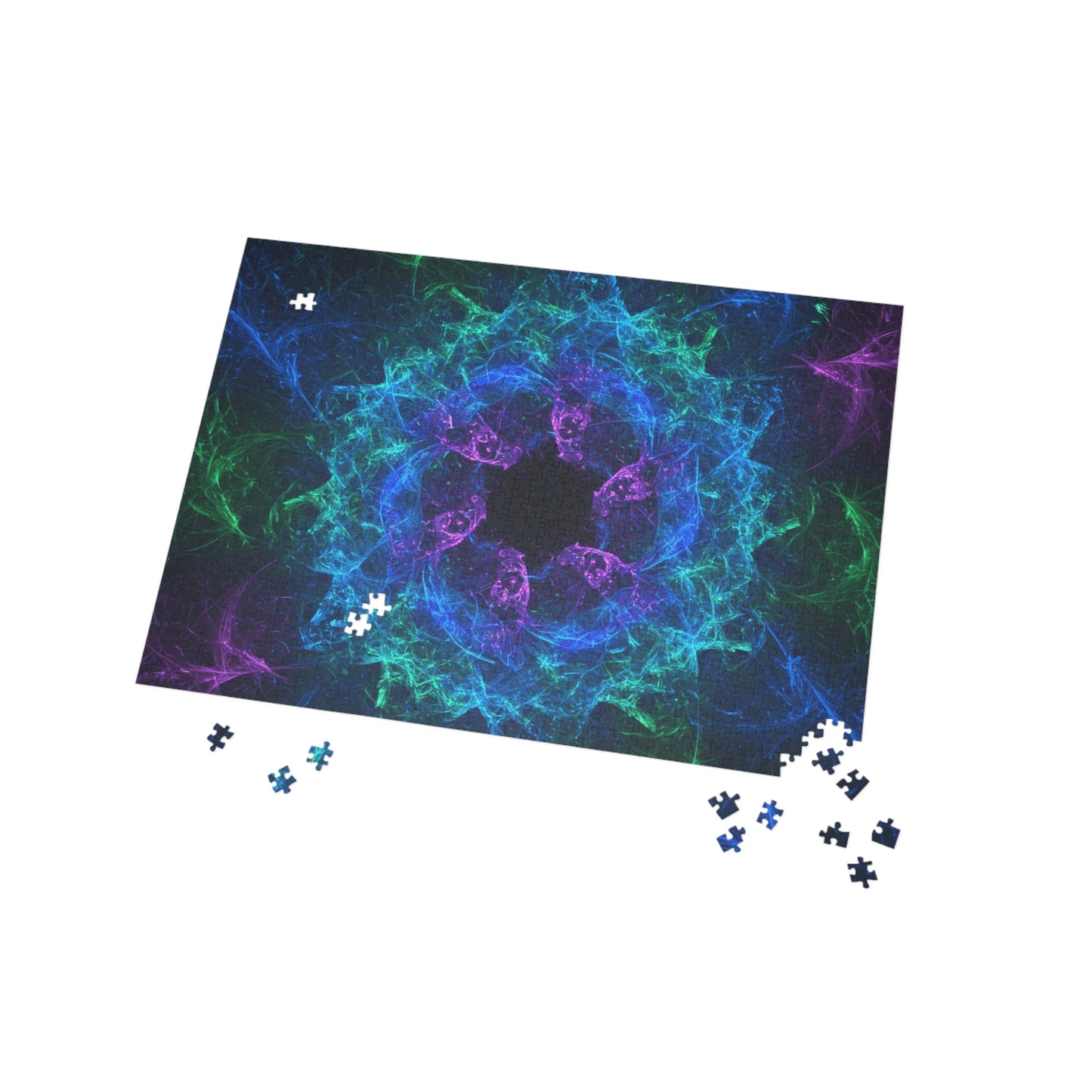 105 - Fractal Puzzle (96, 252, 500, 1000-Piece) - Fun Family Activity and Gift