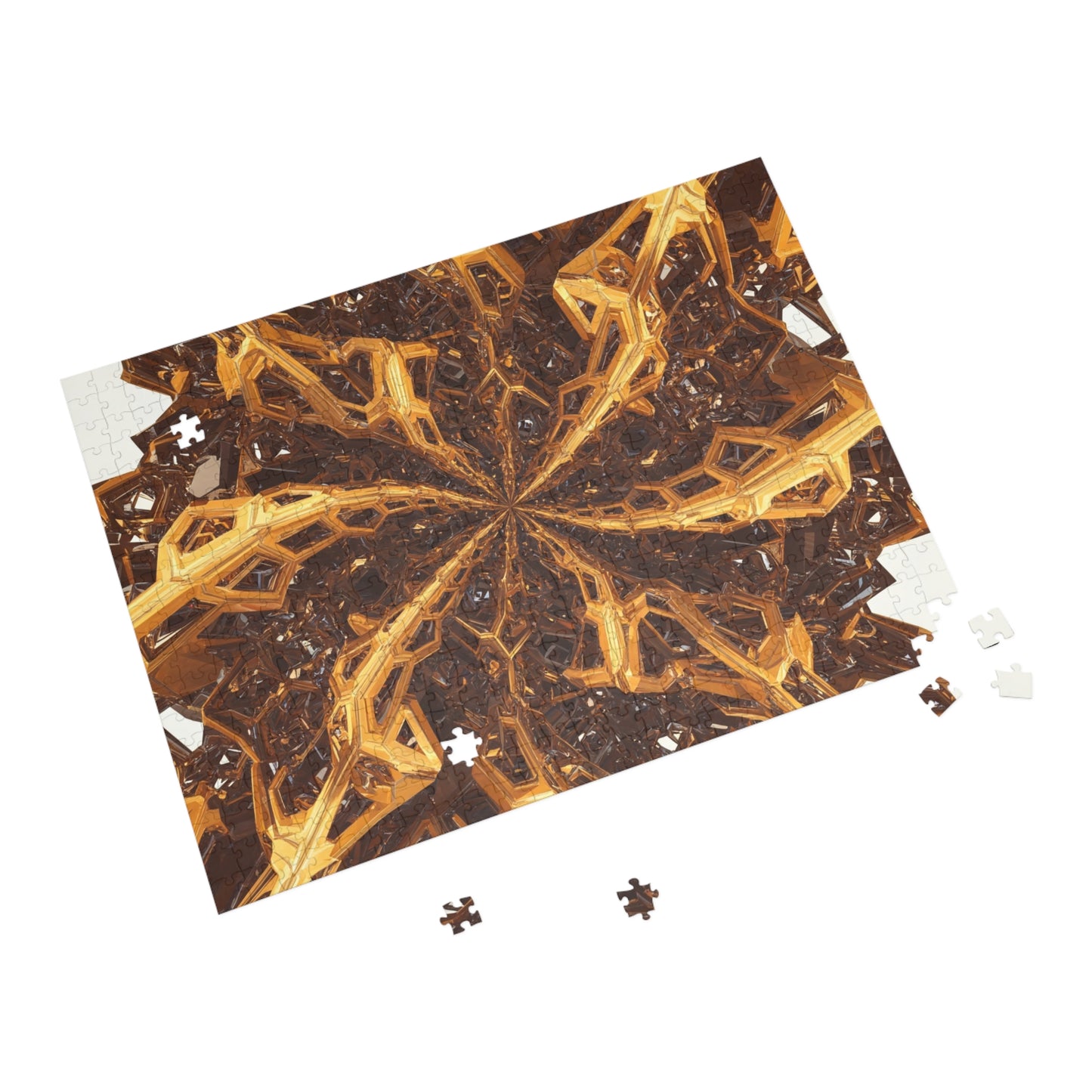 100- Fractal Puzzle (96, 252, 500, 1000-Piece) - Fun Family Activity and Gift