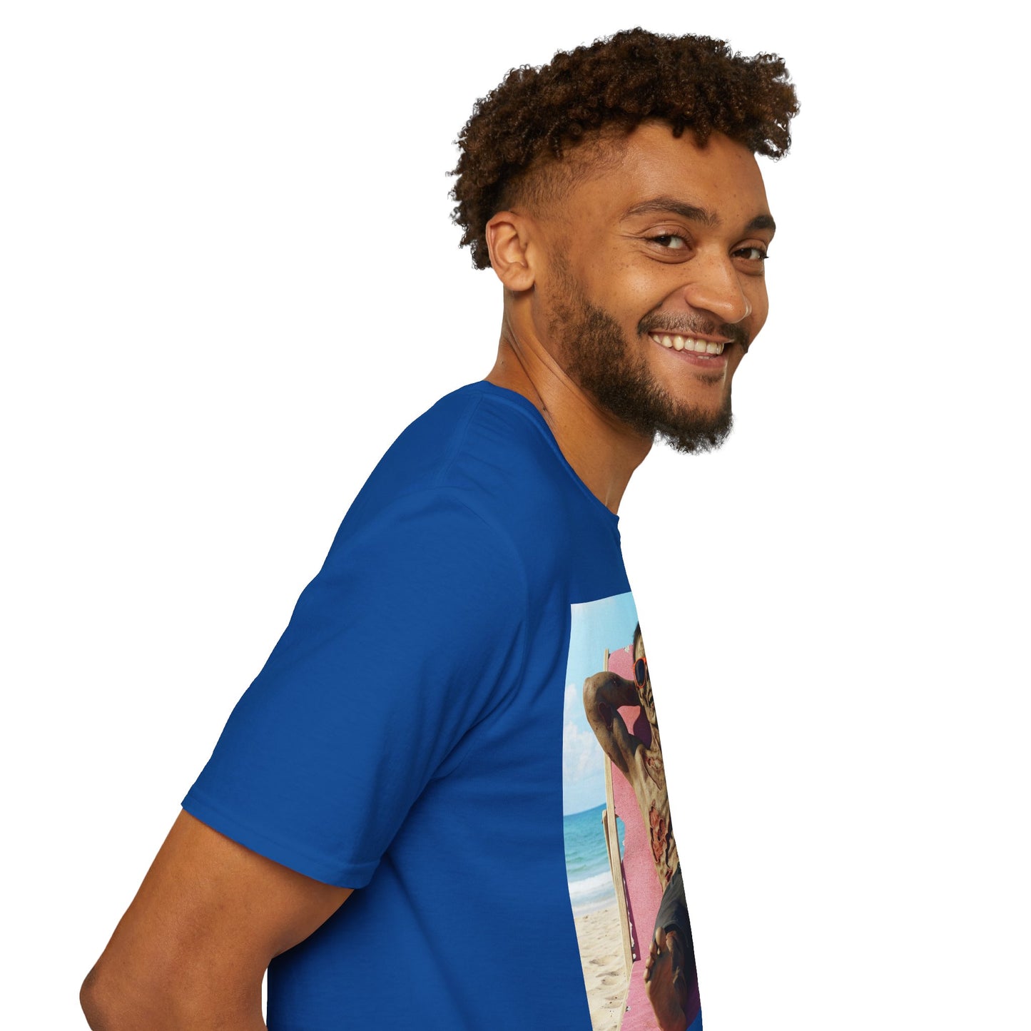 Beach Vibes Skeleton Unisex T-Shirt - Cool Summer Graphic Tee