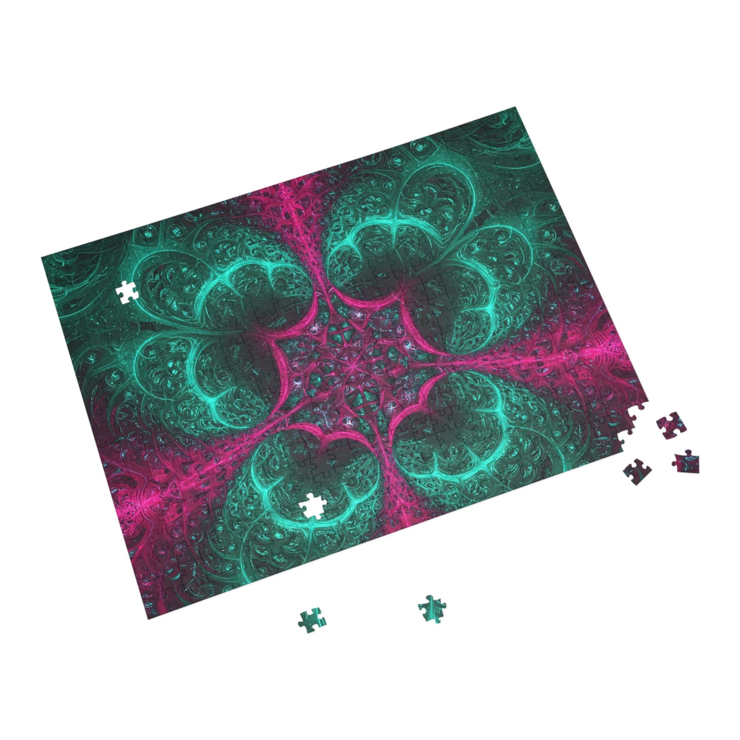 041 - Fractal Puzzle (96, 252, 500, 1000-Piece) - Fun Family Activity and Gift
