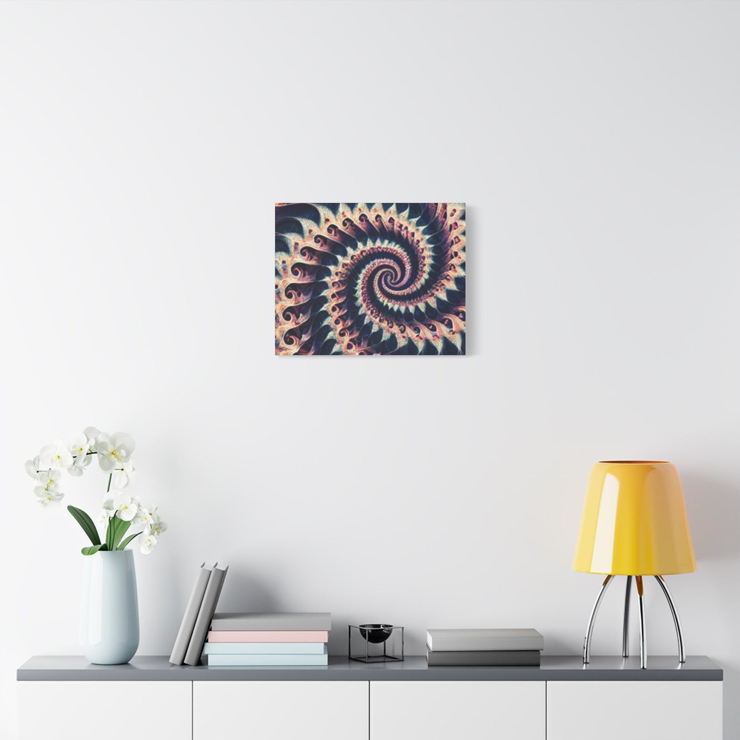 Abstract Spiral Art Canvas Print - Modern Home Decor for Art Lovers