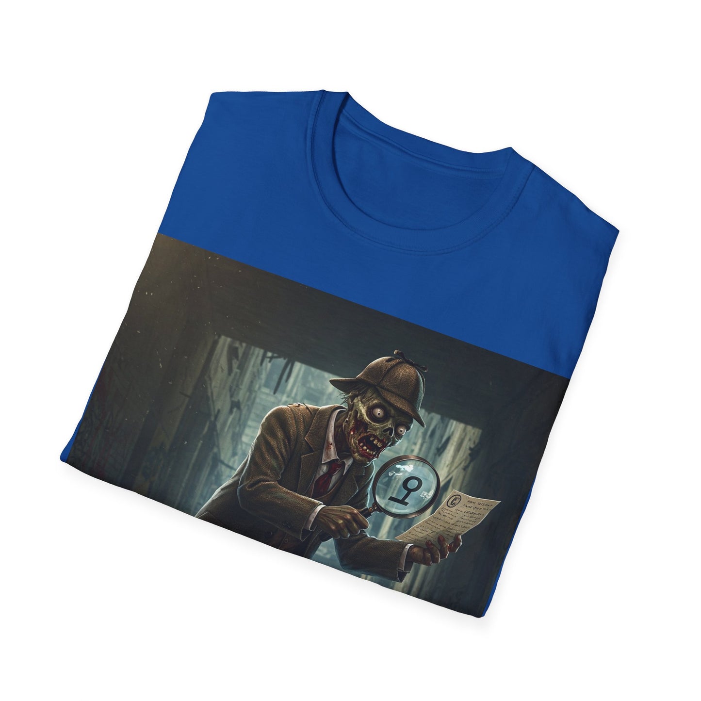 UK - Mystery Hunter Unisex Softstyle T-Shirt - Cool Graphic Tee for Curious Minds