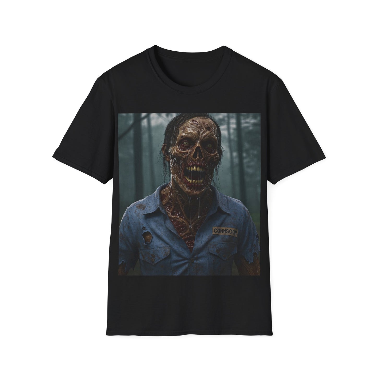 UK - Halloween Horror Graphic Unisex T-Shirt - Spooky Skull Design