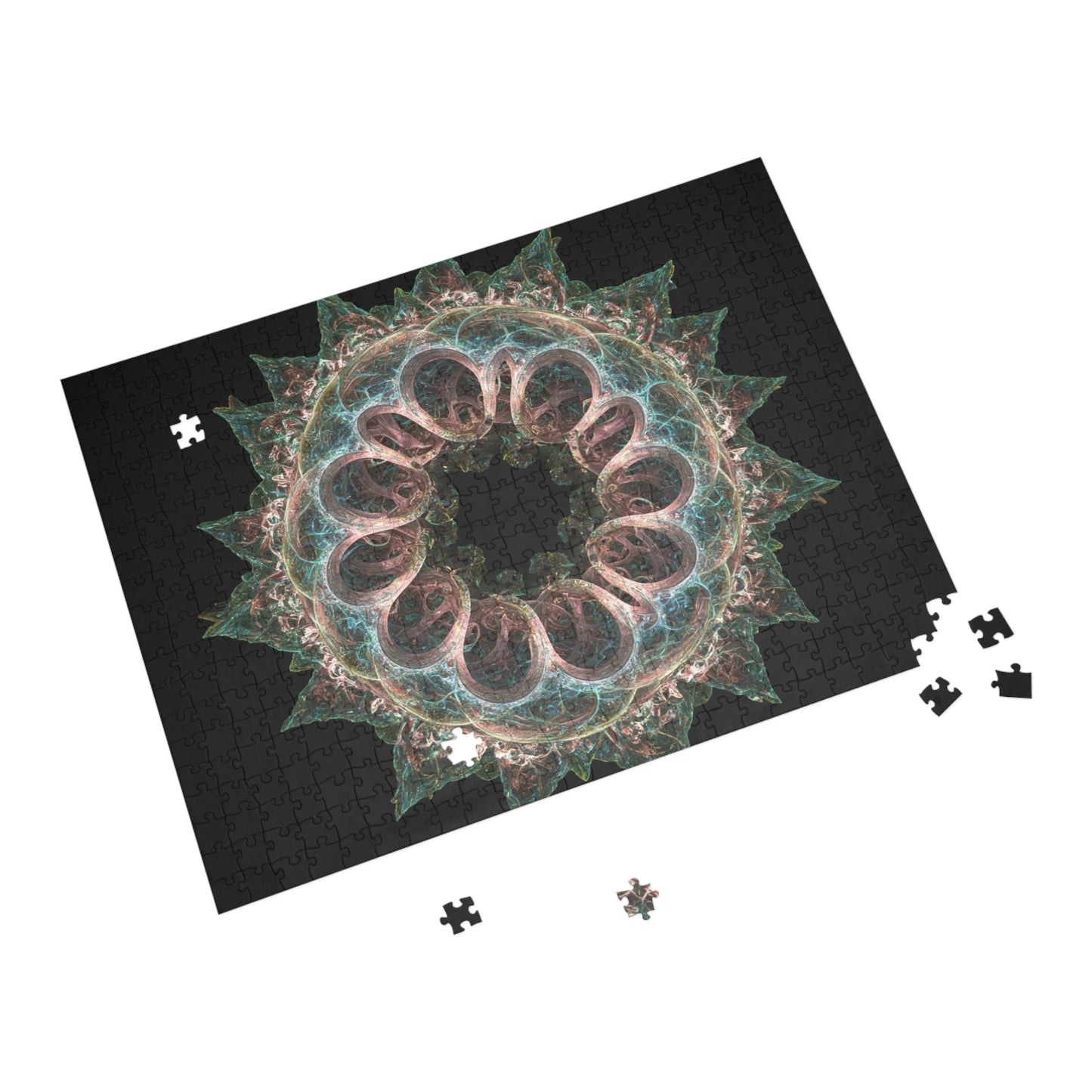 065- Fractal Puzzle (96, 252, 500, 1000-Piece) - Fun Family Activity and Gift