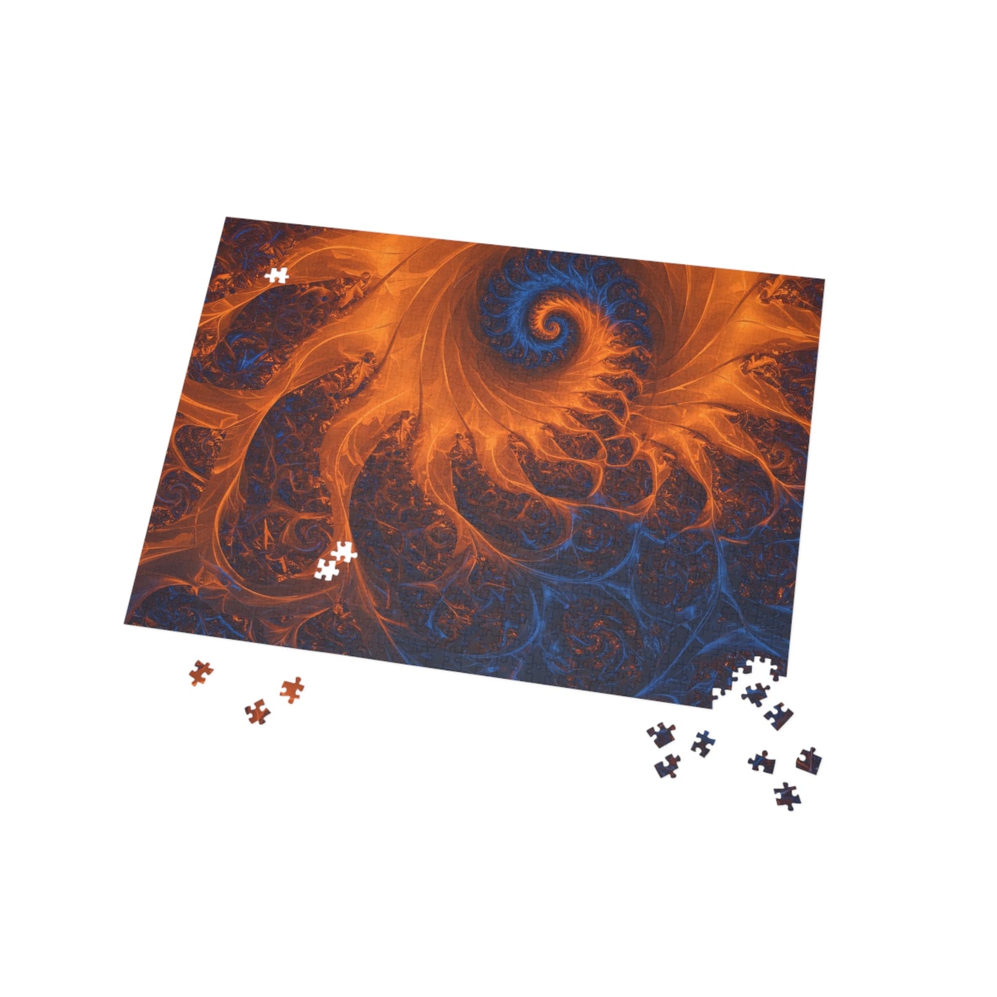 015 - Fractal Puzzle (96, 252, 500, 1000-Piece) - Fun Family Activity and Gift