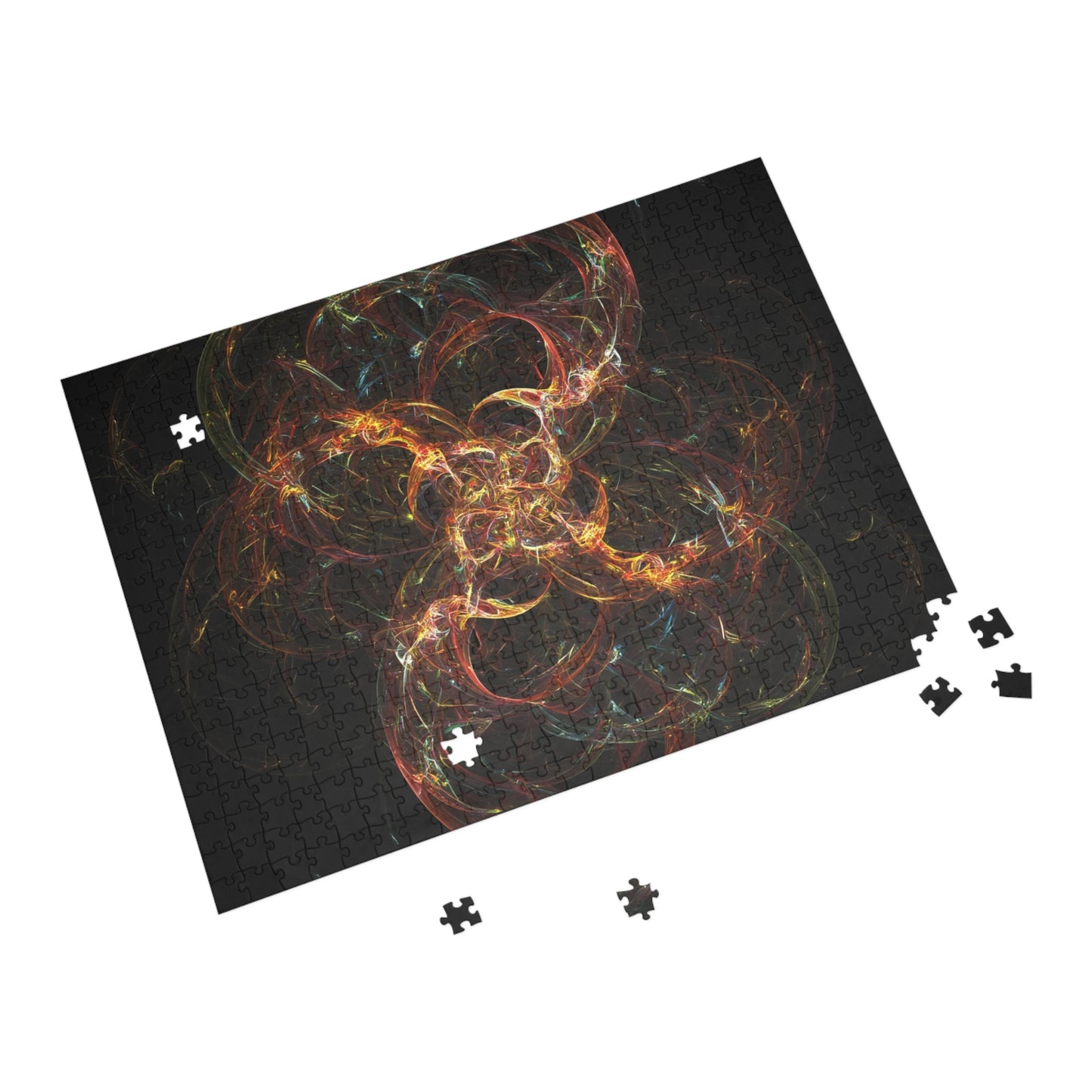 051- Fractal Puzzle (96, 252, 500, 1000-Piece) - Fun Family Activity and Gift