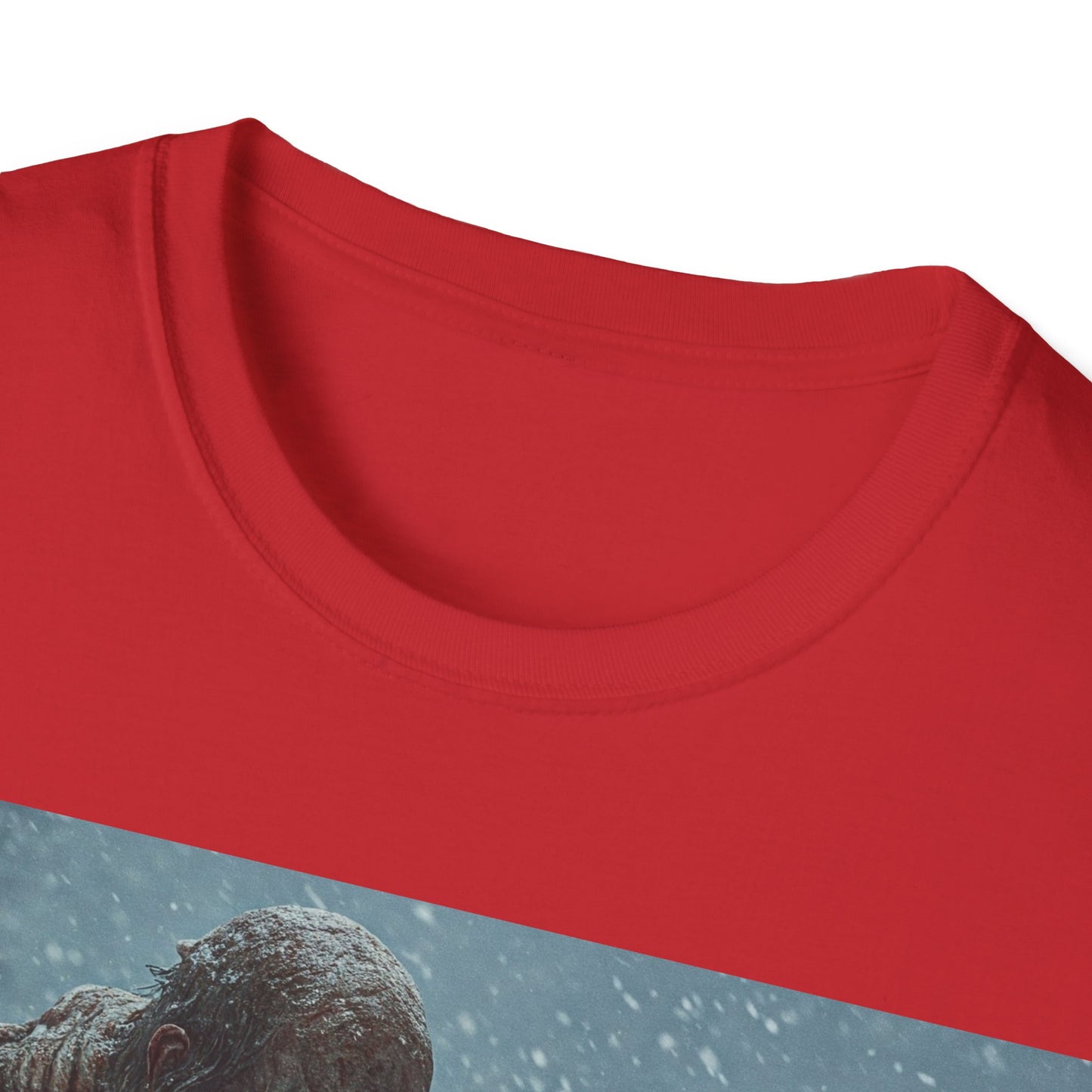 UK - Unisex Softstyle T-Shirt | Snowy Scene Fan Tee