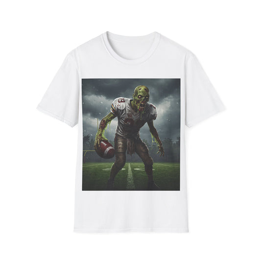 UK - Zombie Football Graphic T-Shirt for Horror Fans