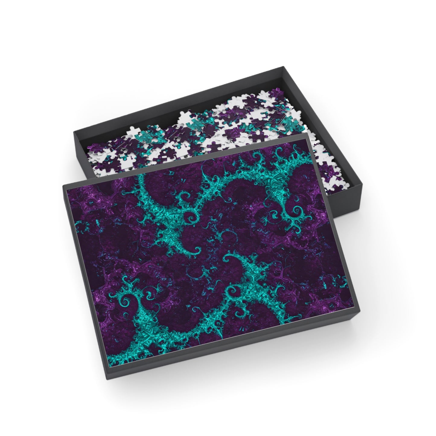 003 - Fractal Puzzle (96, 252, 500, 1000-Piece) - Fun Family Activity and Gift
