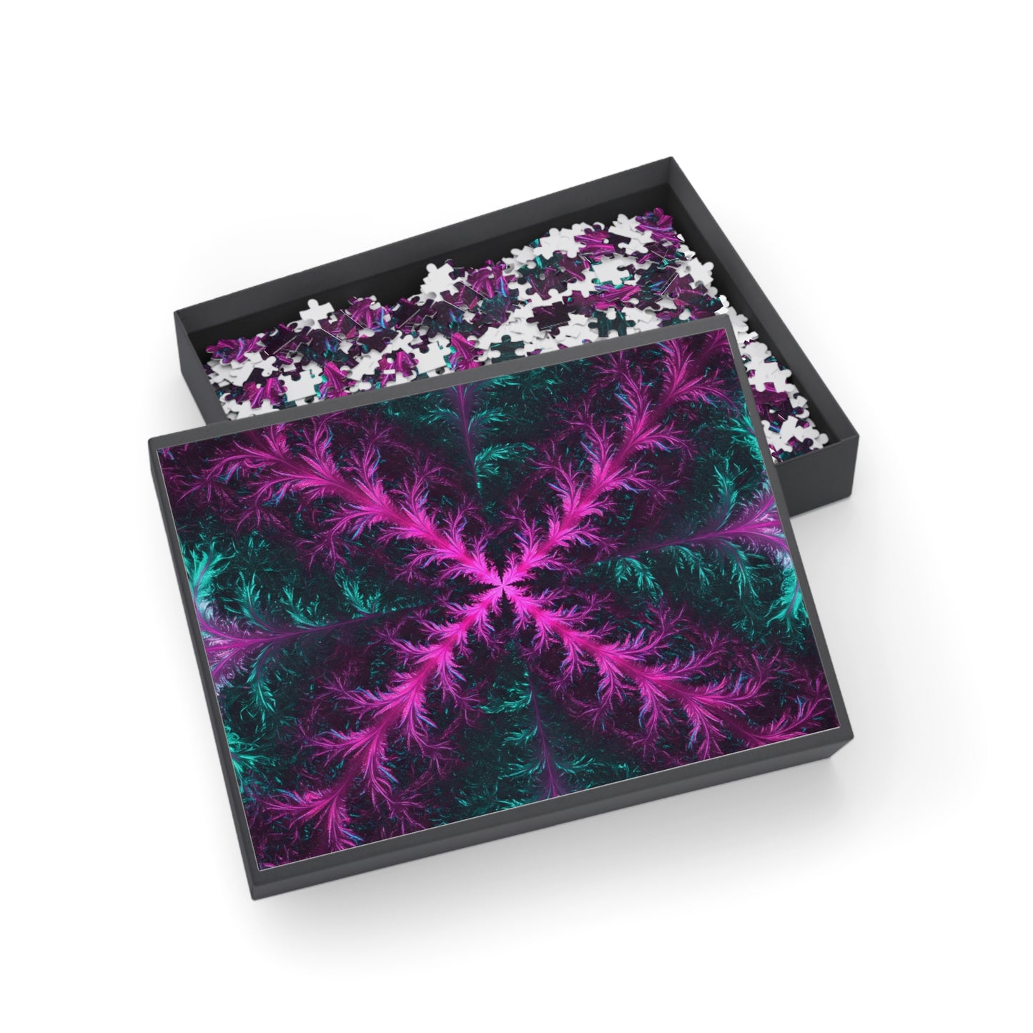 022 - Fractal Puzzle (96, 252, 500, 1000-Piece) - Fun Family Activity and Gift