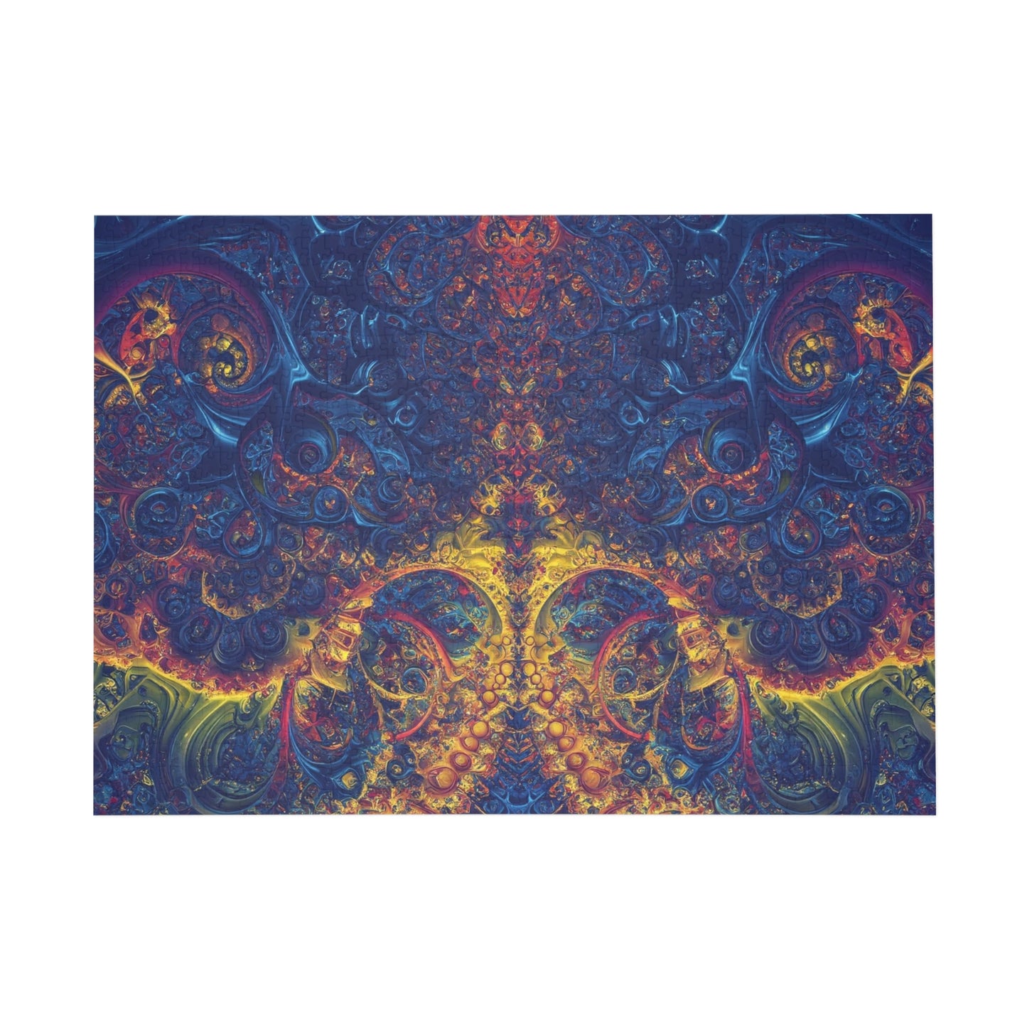 099- Fractal Puzzle (96, 252, 500, 1000-Piece) - Fun Family Activity and Gift