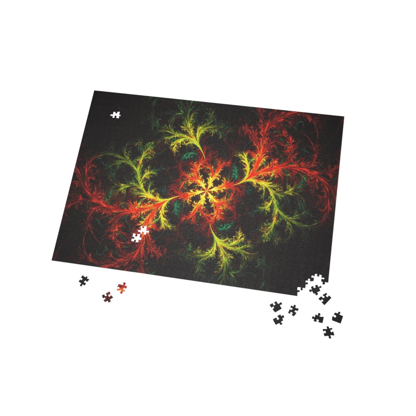074- Fractal Puzzle (96, 252, 500, 1000-Piece) - Fun Family Activity and Gift