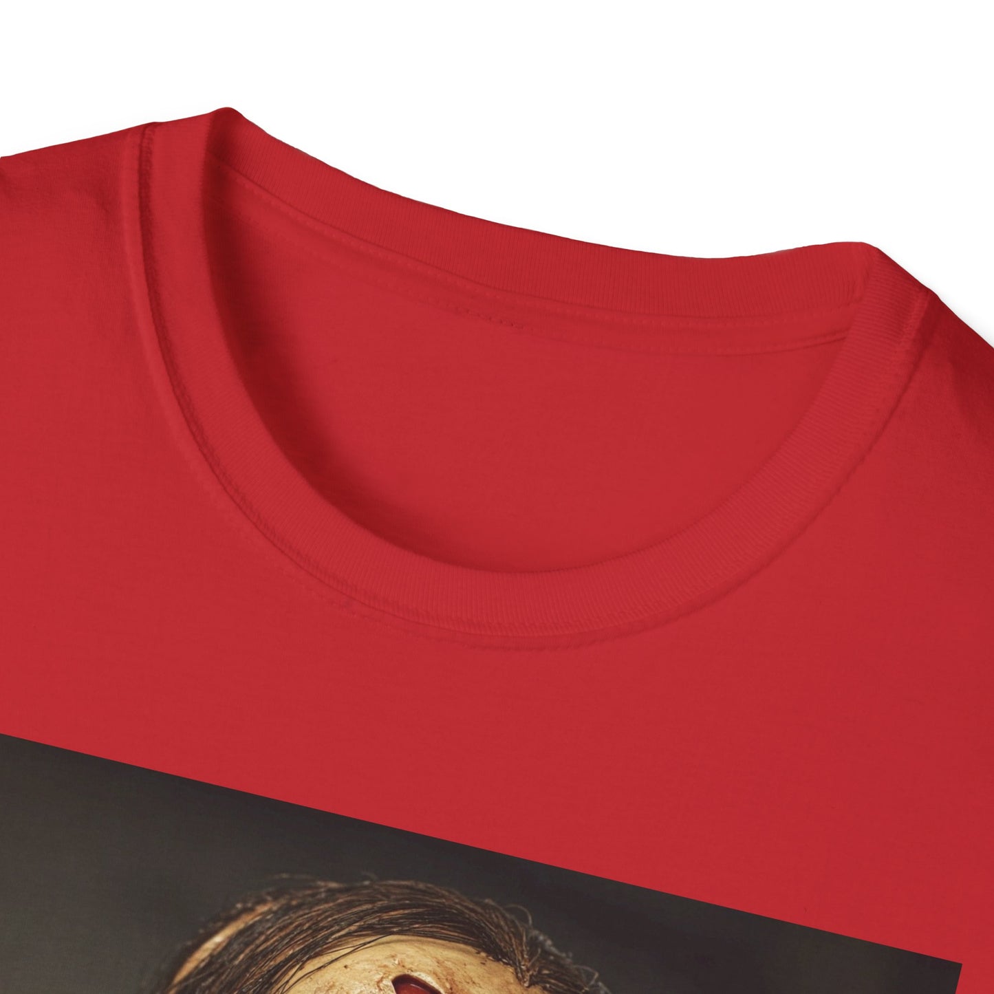 Apocalyptic Portrait Tee, bold, decaying zombie graphic