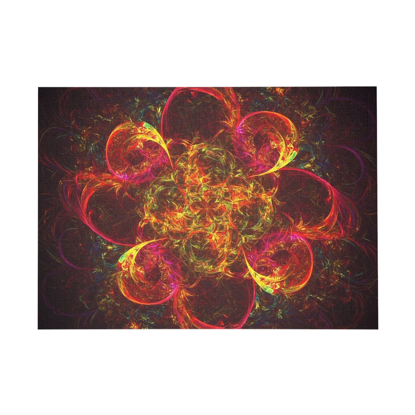 028 - Fractal Puzzle (96, 252, 500, 1000-Piece) - Fun Family Activity and Gift