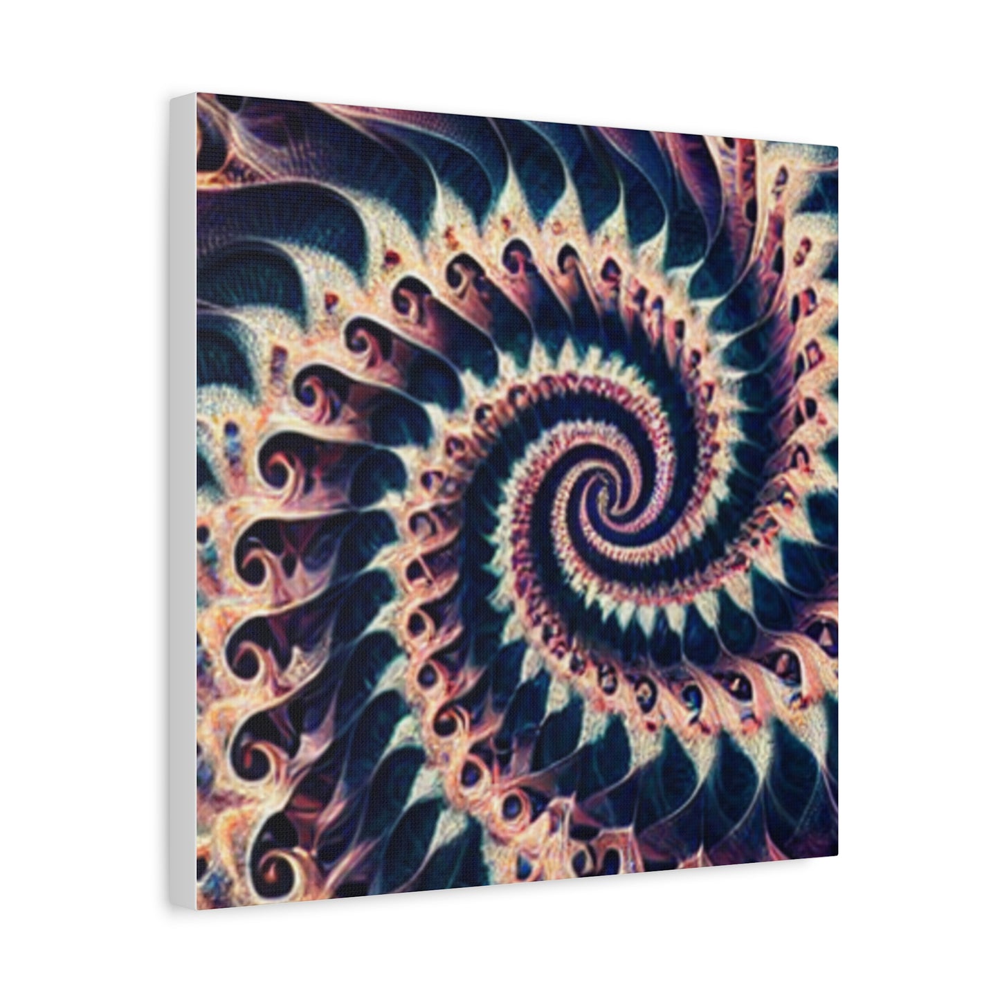 Abstract Spiral Art Canvas Print - Modern Home Decor for Art Lovers