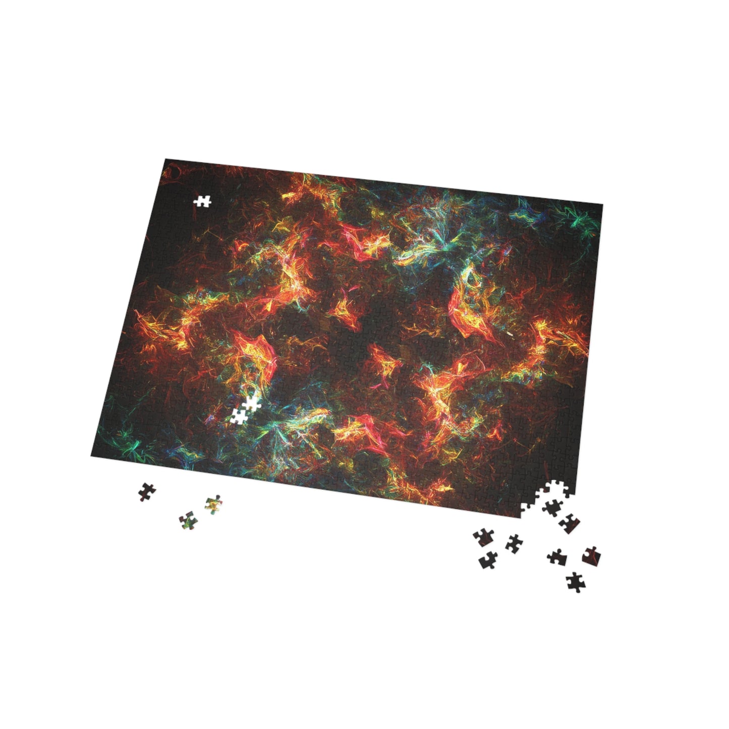 045- Fractal Puzzle (96, 252, 500, 1000-Piece) - Fun Family Activity and Gift
