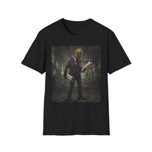 Zombie Apocalypse Unisex Softstyle T-Shirt - Perfect for Halloween and Horror Fans